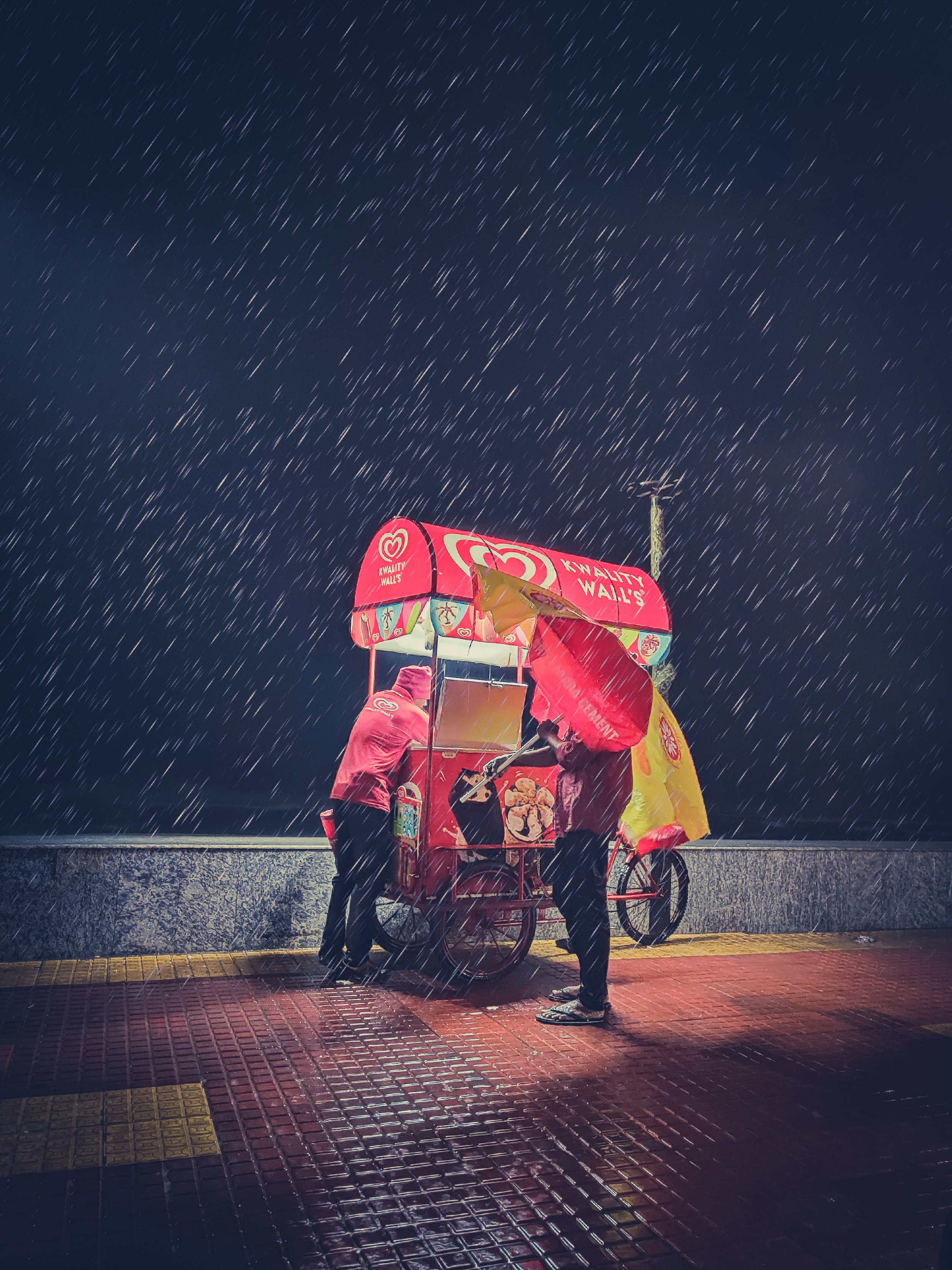 Selecta ice cream cart